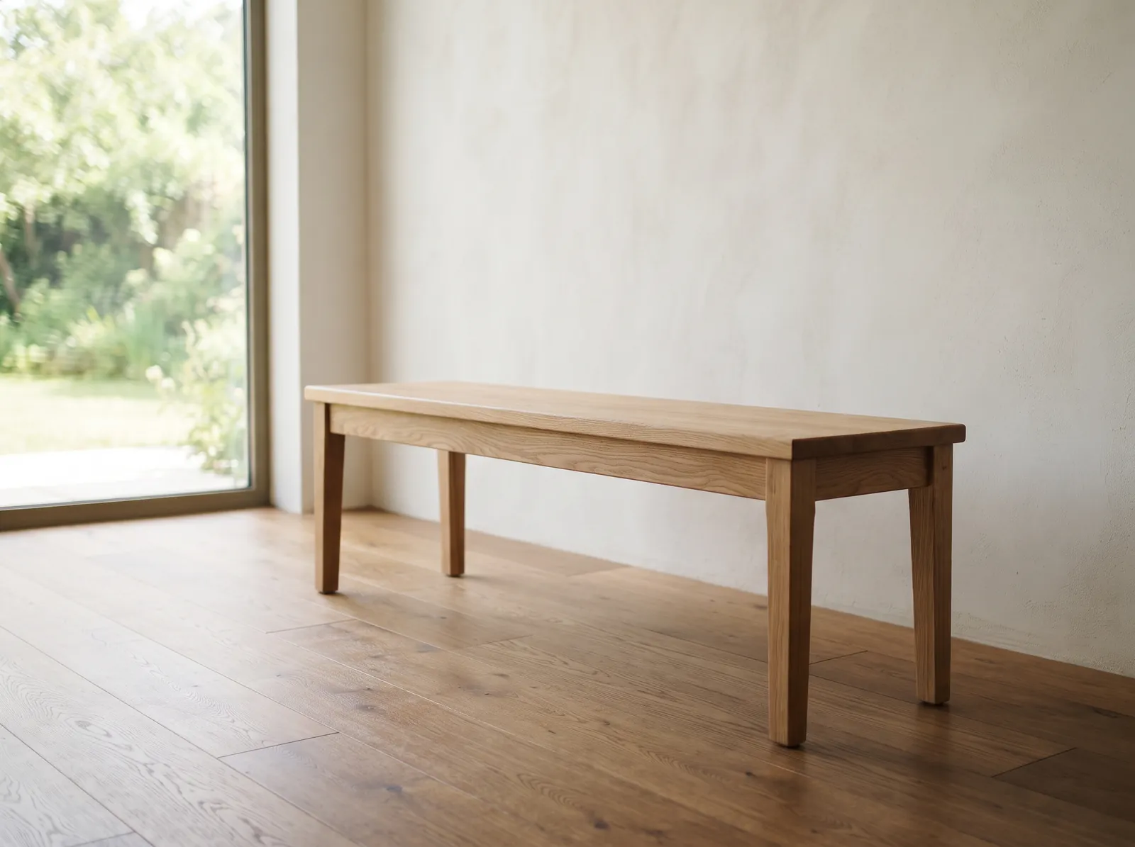Timber furniture piece, minimal styling